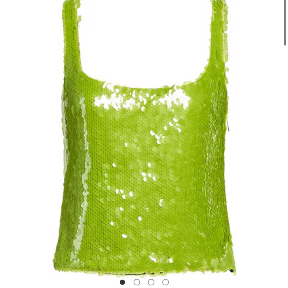 16Arlington Hornet Women’s Lime Sequin Tank Top